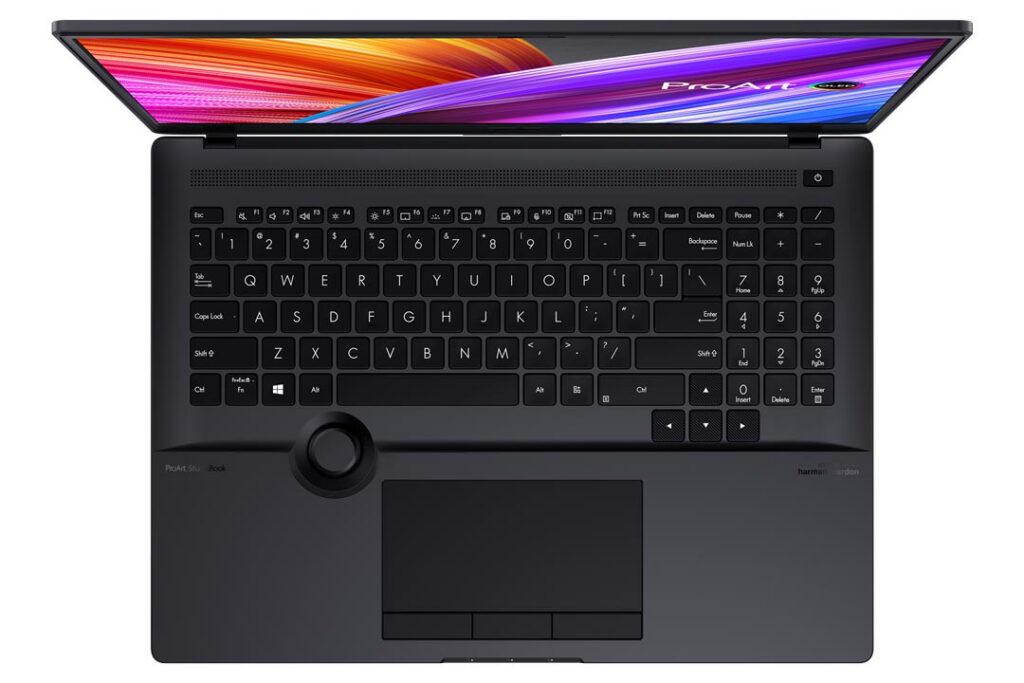 fitur asus dial laptop proart studiobook