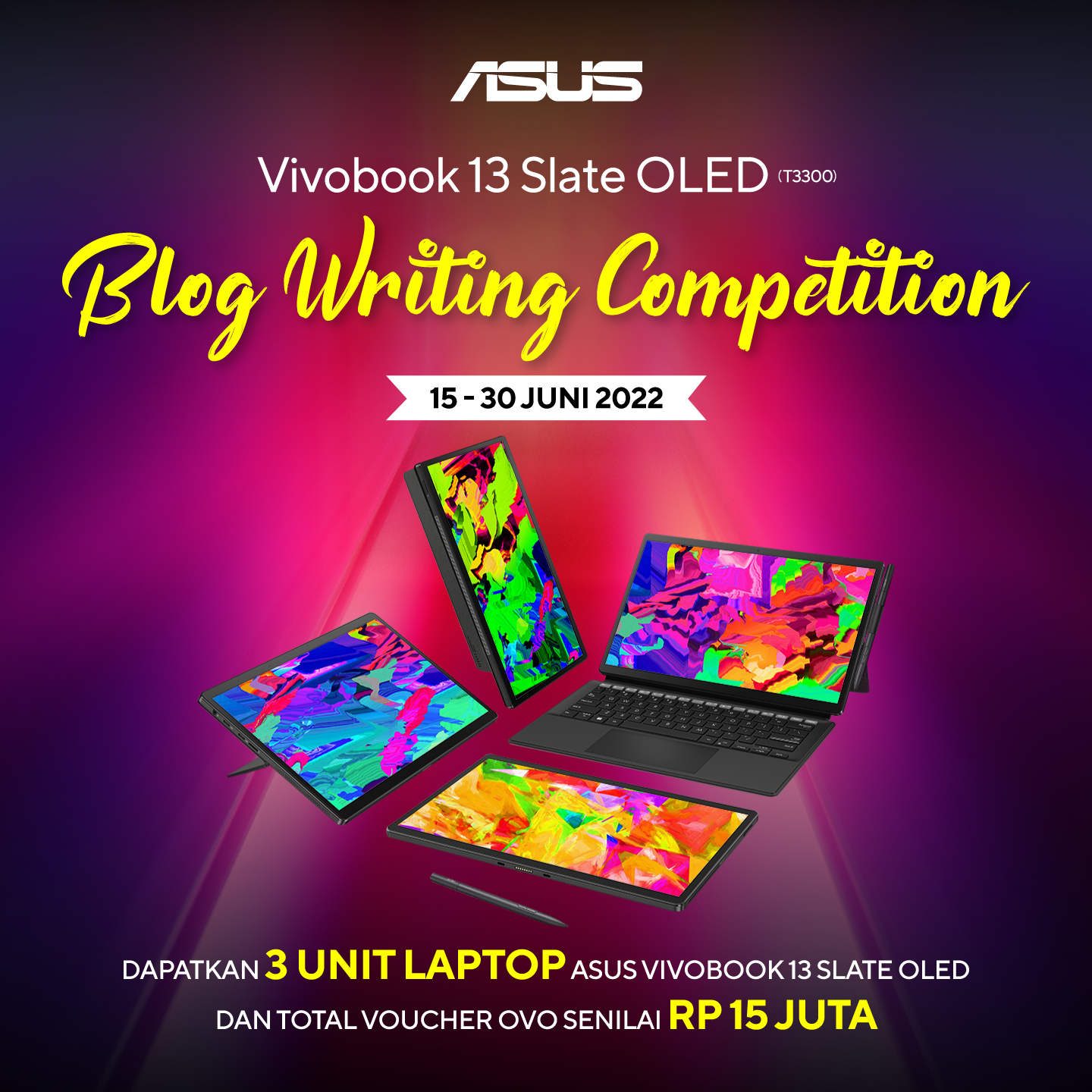 Ikut ASUS Blog Writing Competition Bisa Menang Laptop Dan Total Uang