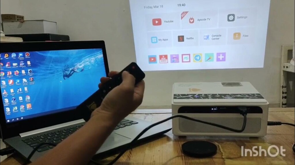 cara menyambungkan laptop ke proyektor