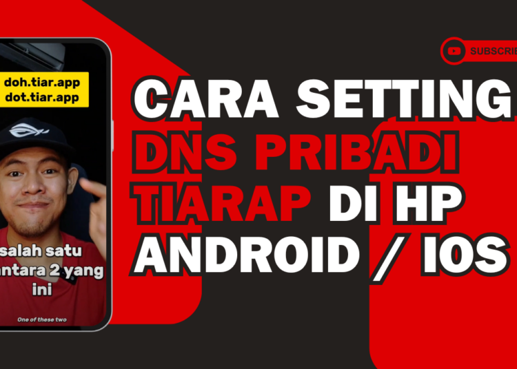 cara setting dns tiarap