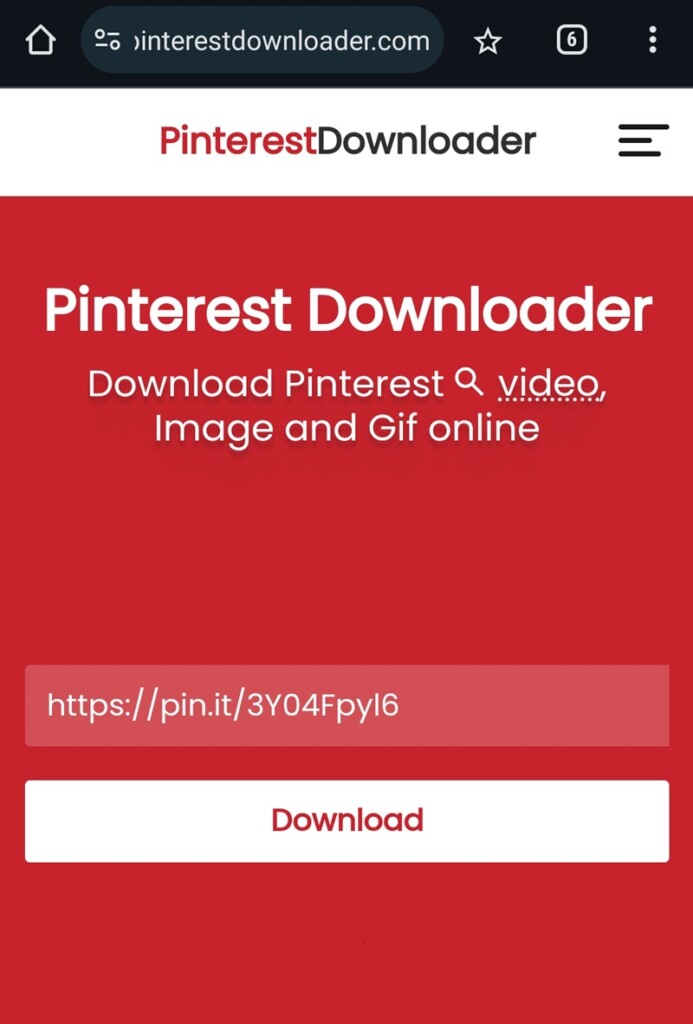 Cara Download Video di Pinterest 5