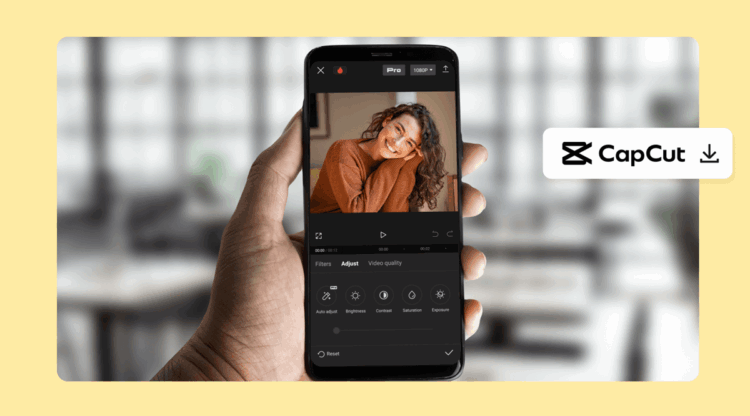cara edit video di capcut