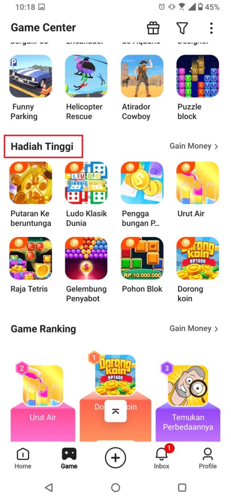 Cara Main Game di Snack Video 2