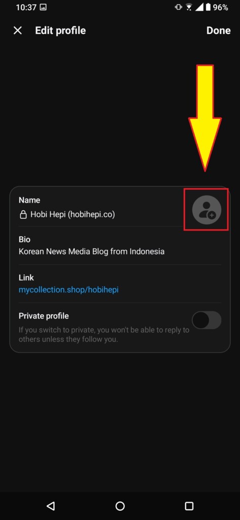 Cara Melengkapi Profil Akun Threads IG 5