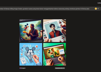 Cara Membuat Gambar AI Disney di Bing Image Creator, Lengkap dengan 12 Prompt