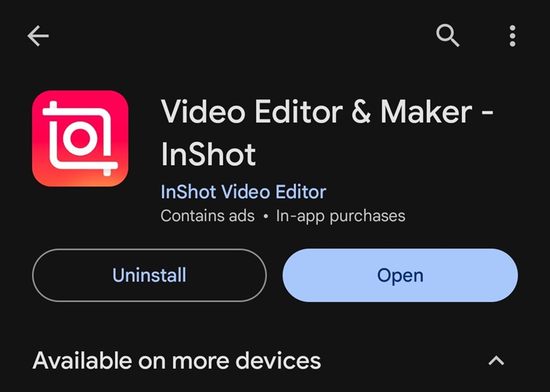 Cara Mengedit Video di Inshot 1 download