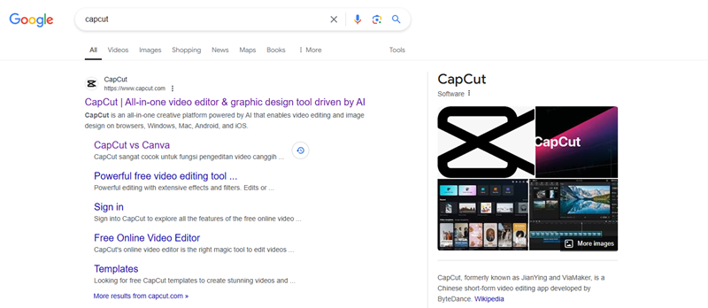 Cara Menggunakan CapCut Web 1