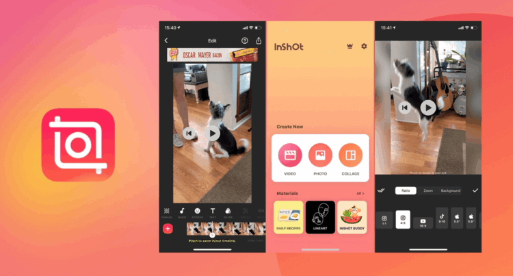Cara Zoom Video di Inshot