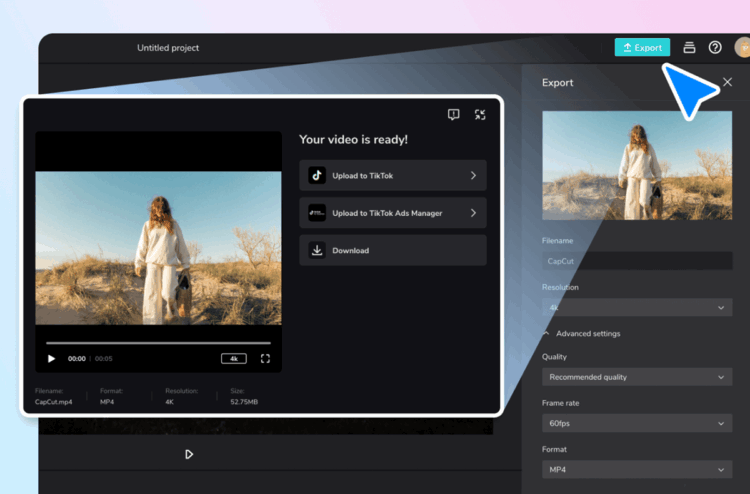 cara menggunakan capcut web