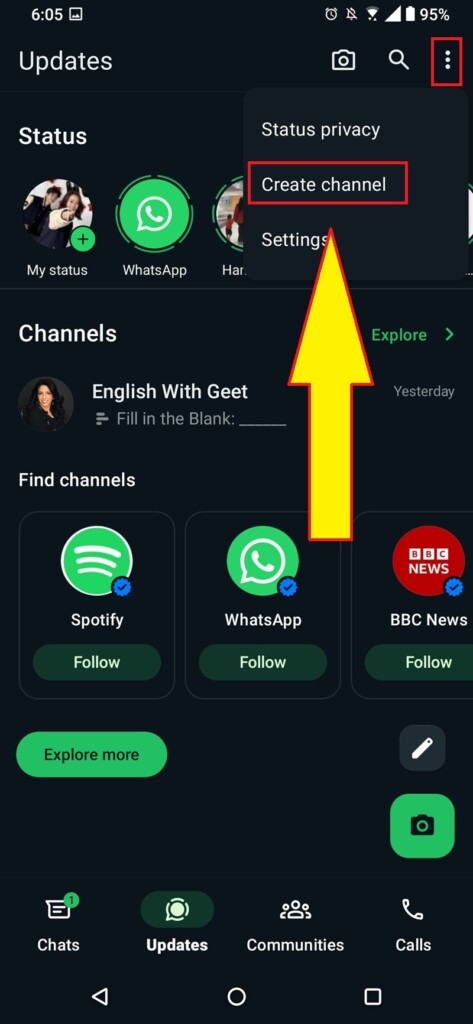 Cara Membuat Channel Whatsapp 2