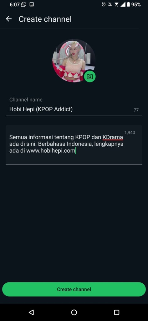 Cara Membuat Channel Whatsapp 4