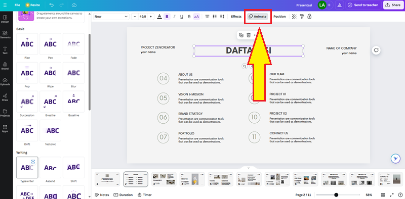 Cara Membuat Presentasi di Canva 6