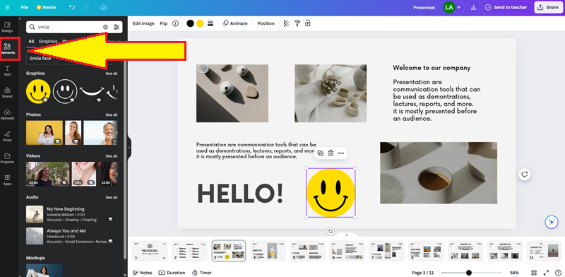 Cara Membuat Presentasi di Canva 8