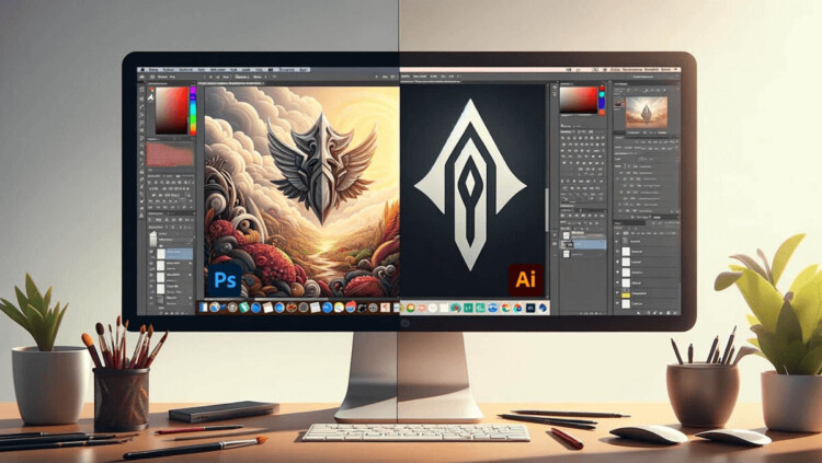 Perbedaan Adobe Photoshop dan Adobe Illustrator