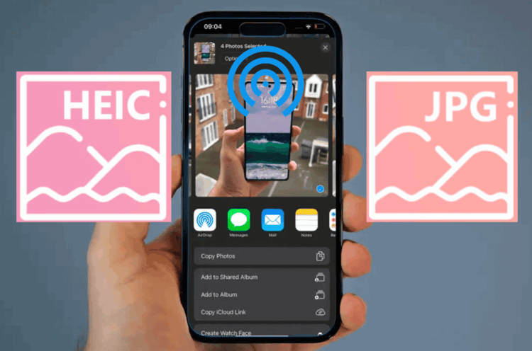 Perbedaan JPG dan HEIC