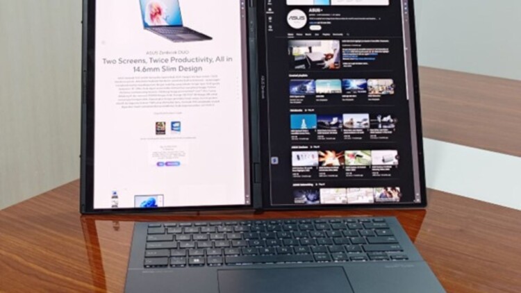 ASUS Zenbook DUO UX8406, Laptop AI Dua Layar