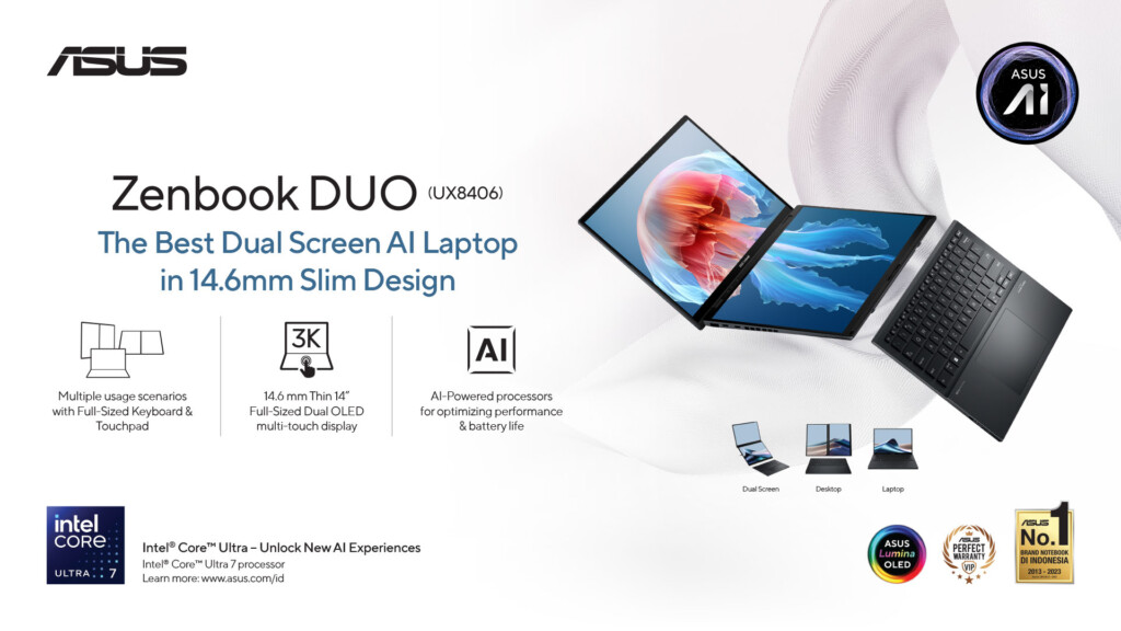 Review ASUS Zenbook DUO UX8406, Laptop Dua Layar Inovatif