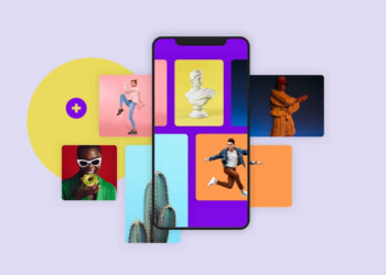 cara menggabungkan foto di inshot