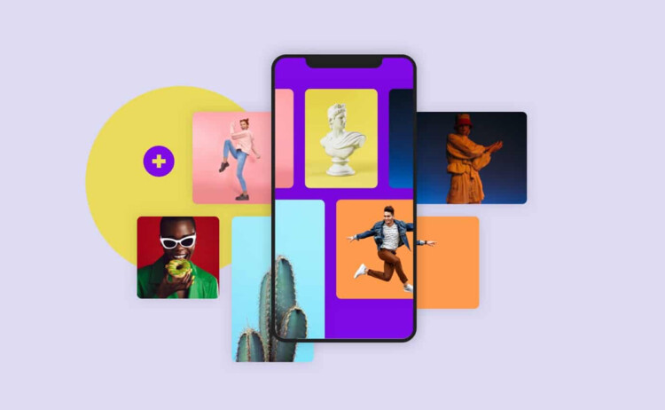 cara menggabungkan foto di inshot