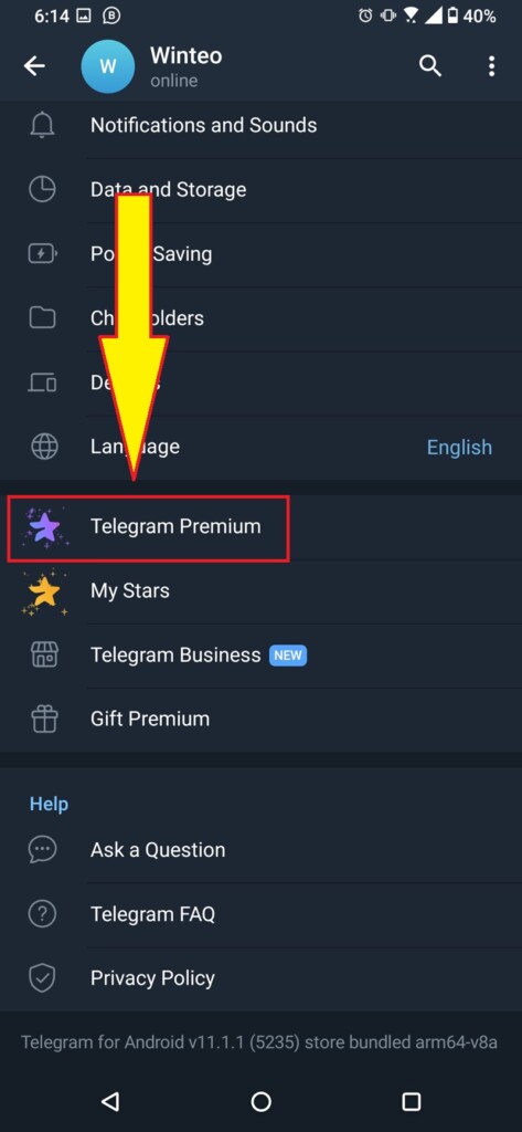 Cara Berlangganan Telegram Premium 2