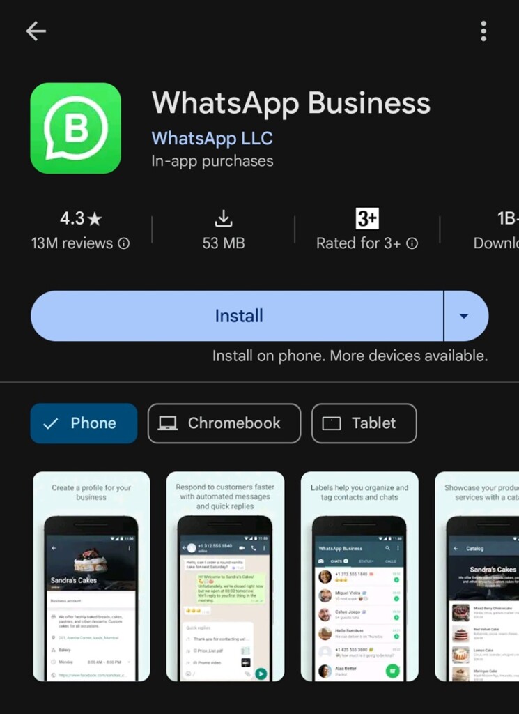 Cara Daftar WhatsApp Business 1