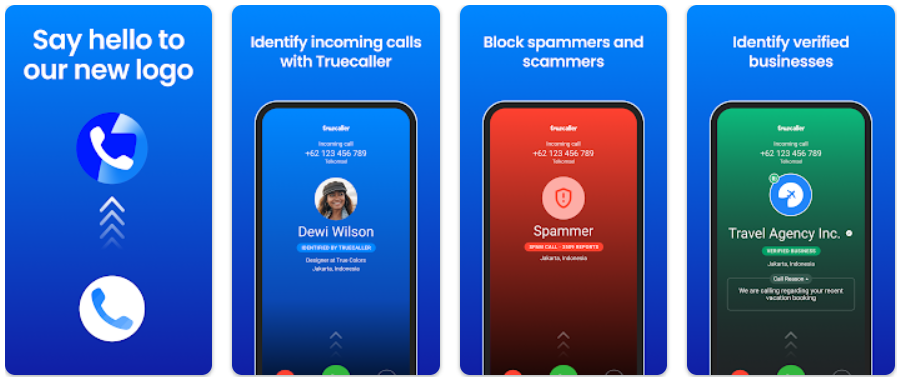 Truecaller - aplikasi alternatif getcontact