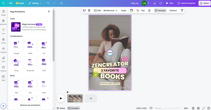 Cara Membuat Video di Canva 9