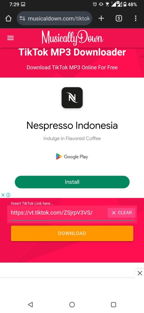 Cara Download Sound TikTok 4