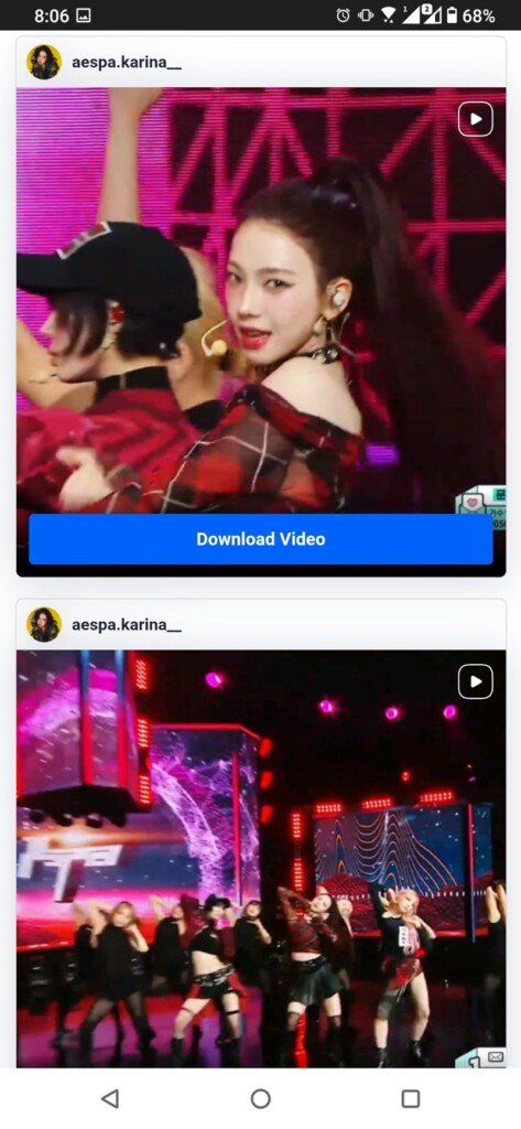 Cara download video Instagram dengan musik 5