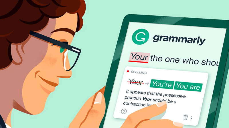 Grammarly - aplikasi ai untuk pembelajaran