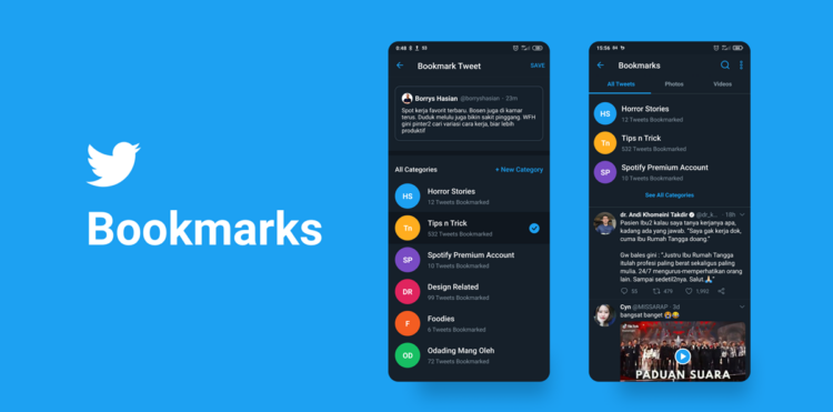 3 Cara Melihat Bookmark di Twitter atau X