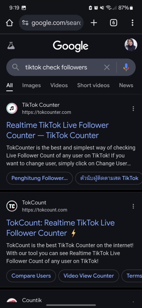 Cara Cek Statistik Followers TikTok di Website 1