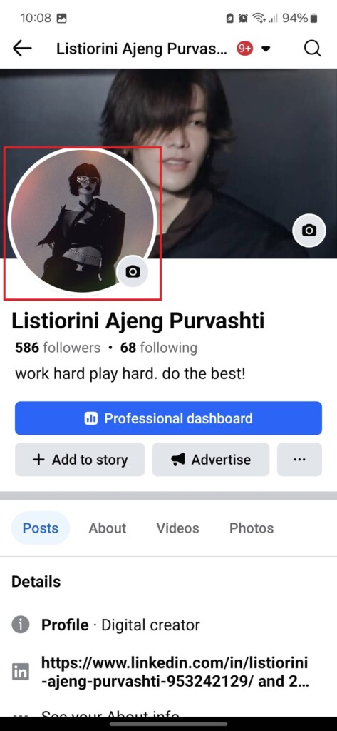 Cara Mengunci Foto Profil FB 1