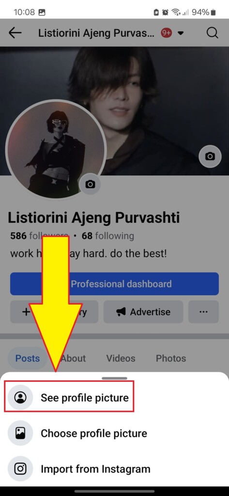 Cara Mengunci Foto Profil FB 2