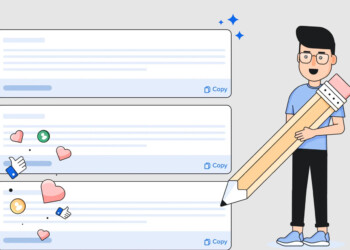 cara menulis caption facebook pakai ai