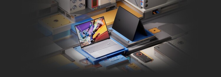 laptop asus dengan fitur OLED