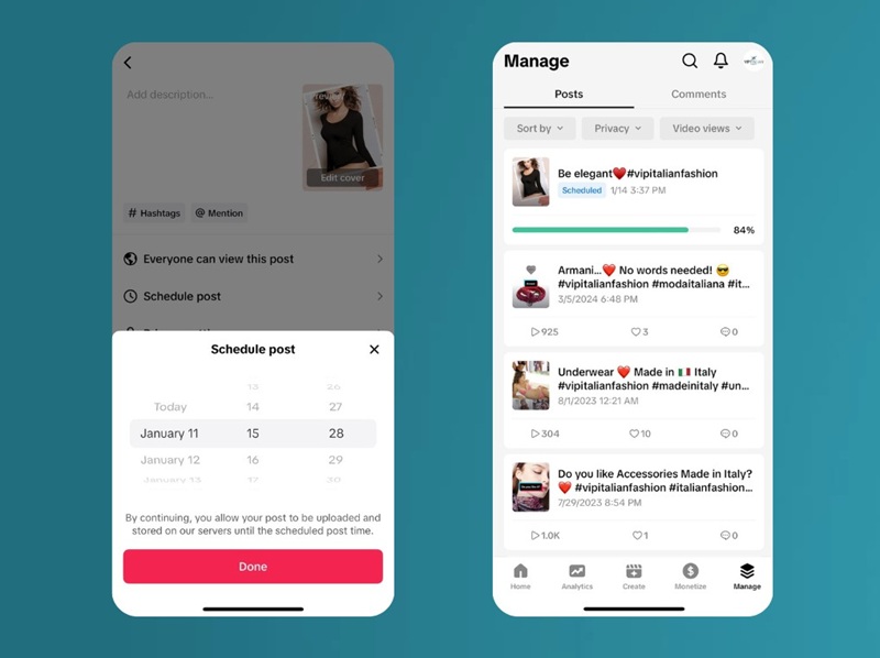Cara Schedule TikTok Lewat Aplikasi TikTok