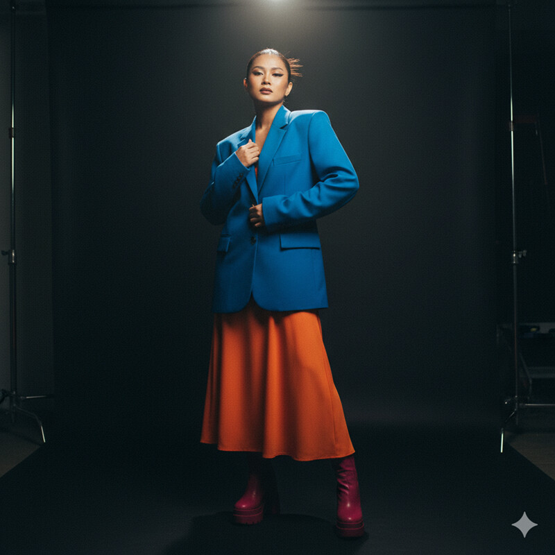 Foto Editorial & Fashion - prompt untuk foto gemini ai