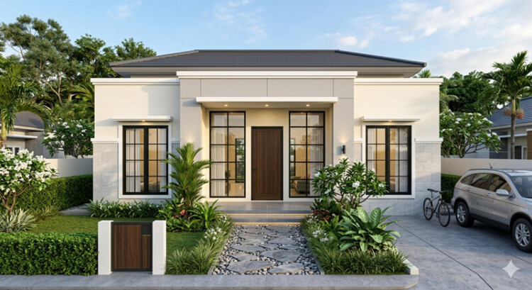 Prompt AI untuk Desain Rumah Minimalis Modern