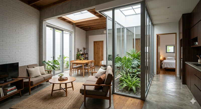 Prompt AI untuk Desain Rumah dengan Fokus Tata Letak dan Fungsi