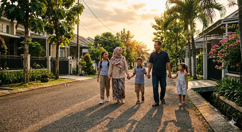 Prompt AI untuk Foto Keluarga Gaya Candid Modern
