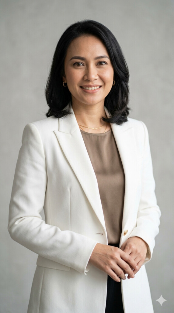 Prompt AI untuk foto profesional wanita