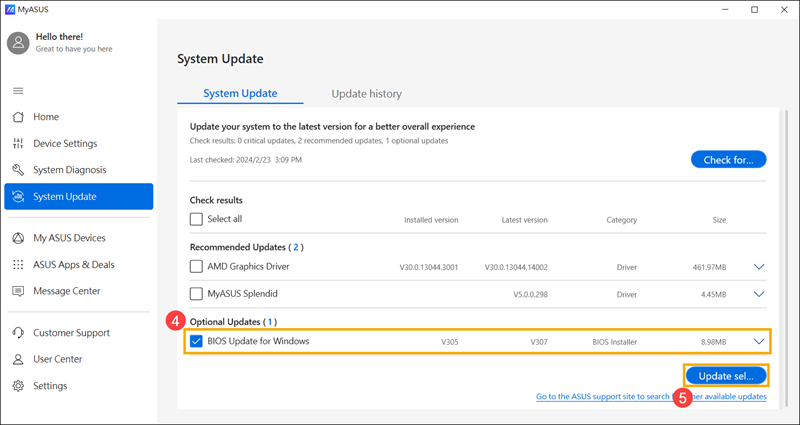 Cara Update BIOS Laptop ASUS 4