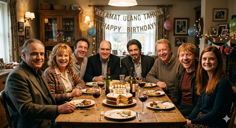 Prompt AI untuk Menggabungkan Foto Bertema Keluarga dan Kenangan